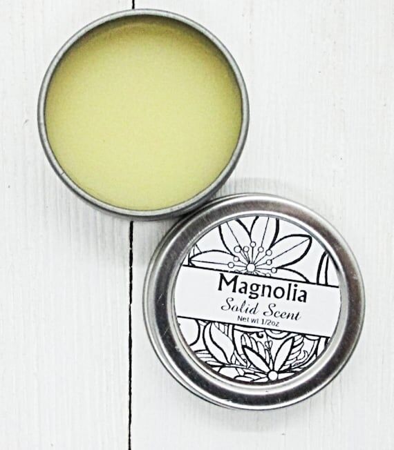 Magnolia Solid Scent, concentrated body fragr...