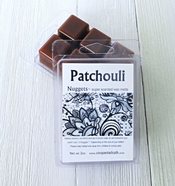 Patchouli Wax Melts, Nuggets, Choice of size,...