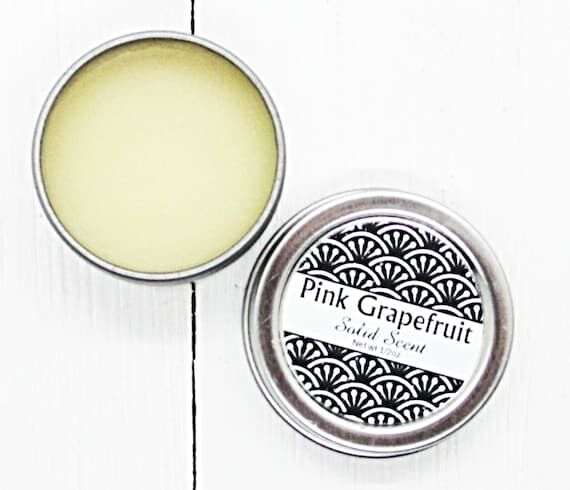 Pink Grapefruit Solid Scent, concentrated bod...