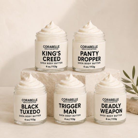 Men's Whipped Body Butter – 15+ Masculine S...
