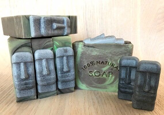SALE - Easter Island Cold Process Soap / 100%...