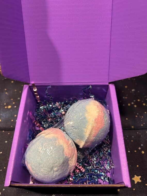 Handmade Pride Flag Bath Bombs: LGBTQ+ Rainbo...