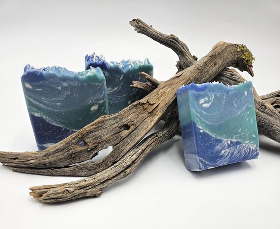 Ocean Breeze Artisan Soap, Beach Soap, Small ...