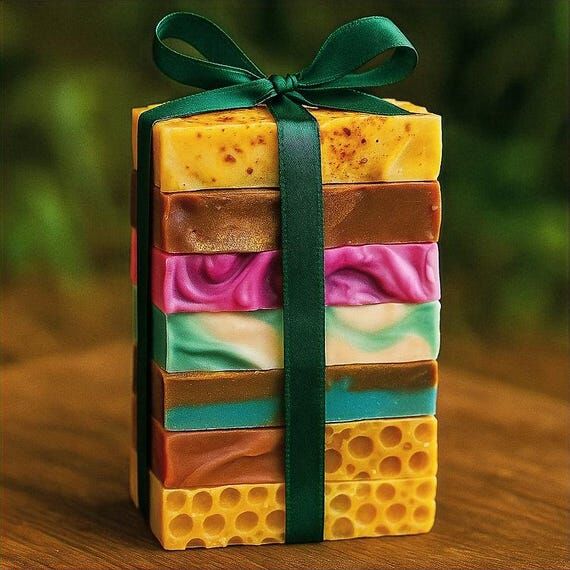 Vegan Soap Sampler: Natural Handmade Soap Sam...