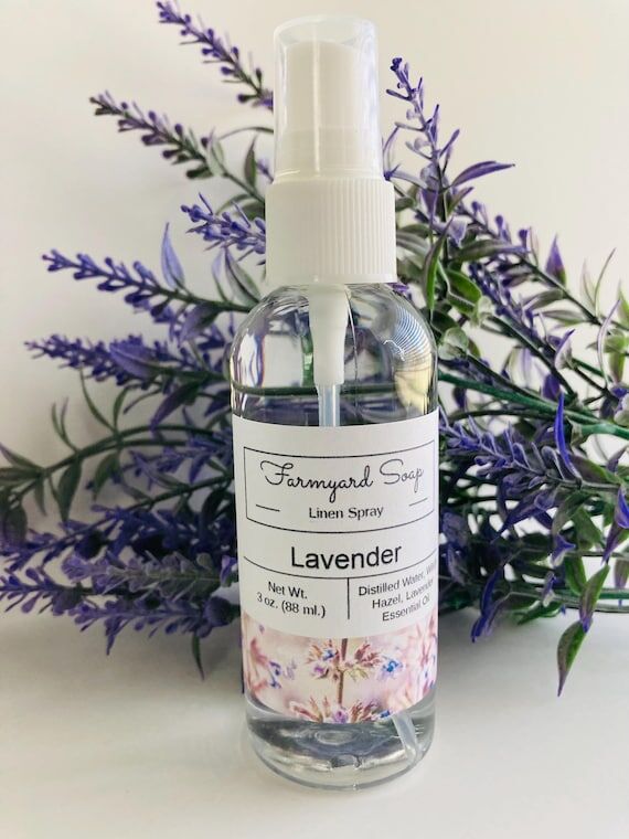 Lavender Essential Oil Linen Spray: Aromather...