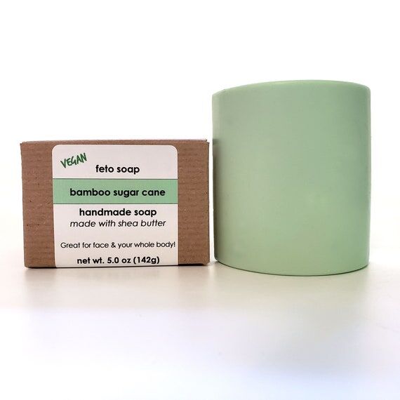 Bamboo Sugar Cane Shea Butter Soap...