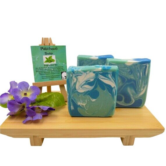 Patchouli Handmade Soap Bar • Earthy Natura...