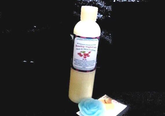 Rosehip Night Cream Lotion | Natural Face Ski...