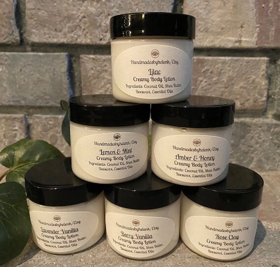 Handmade Lotion, creamy body lotion (2.7 oz):...