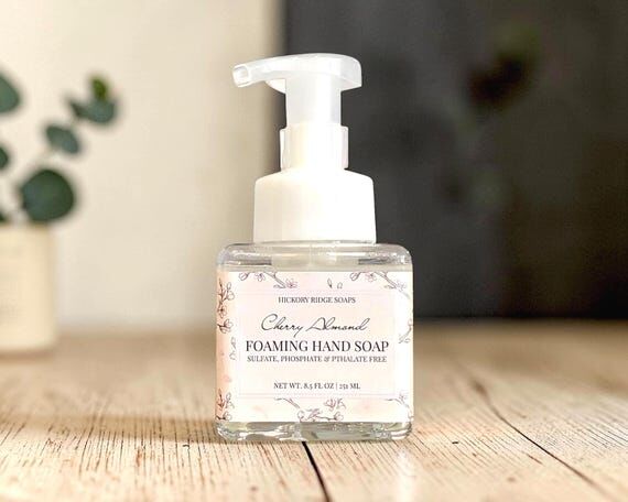 Cherry Almond Foaming Hand Soap - Luxurious S...