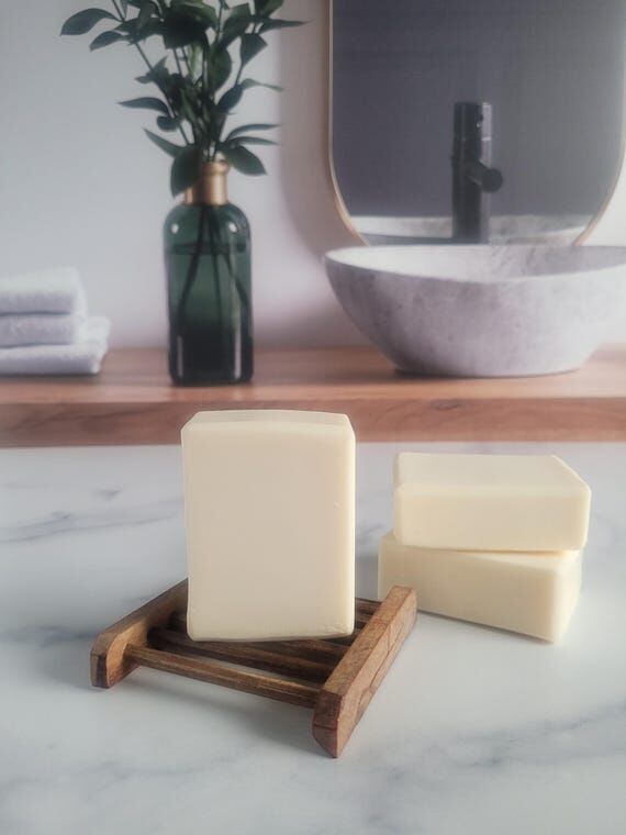 Pure Olive Oil Castile Soap Bar, Essential Oi...