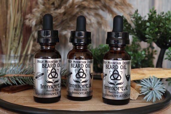 High Mountain Desert Beard Oil: Sage Cedarwoo...