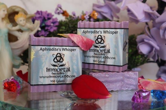 Aphrodite's Whisper Soap Bar: Handmade Soap S...