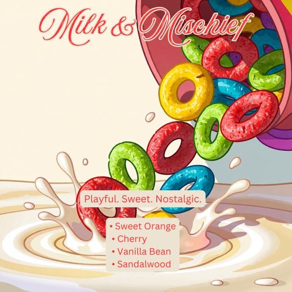 Milk & Mischief Perfume – Sweet Vanilla Che...