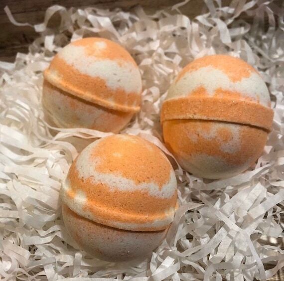Mango Papaya Bath Bombs...