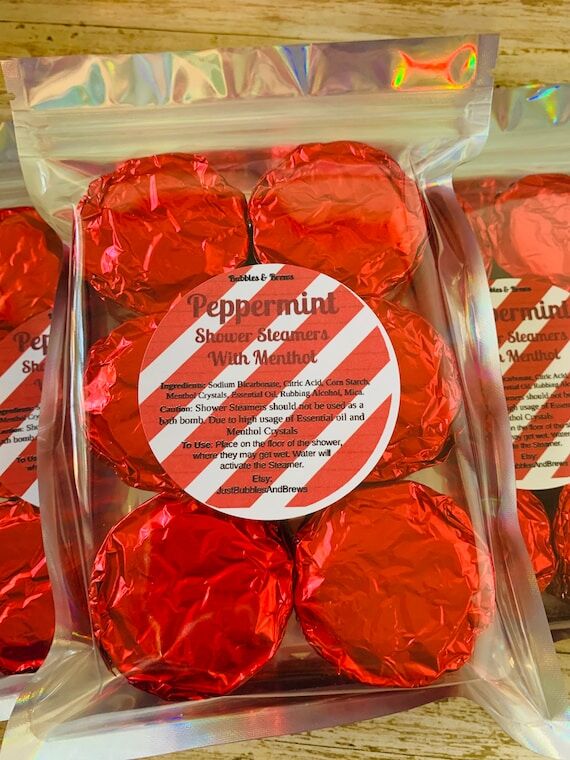 Peppermint Shower Steamers...