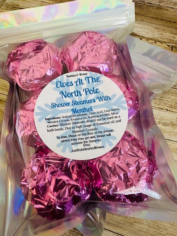 Elves At The North Pole Shower Steamers...