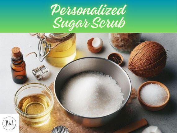 Personalized Organic Sugar Scrub: Scented Bod...
