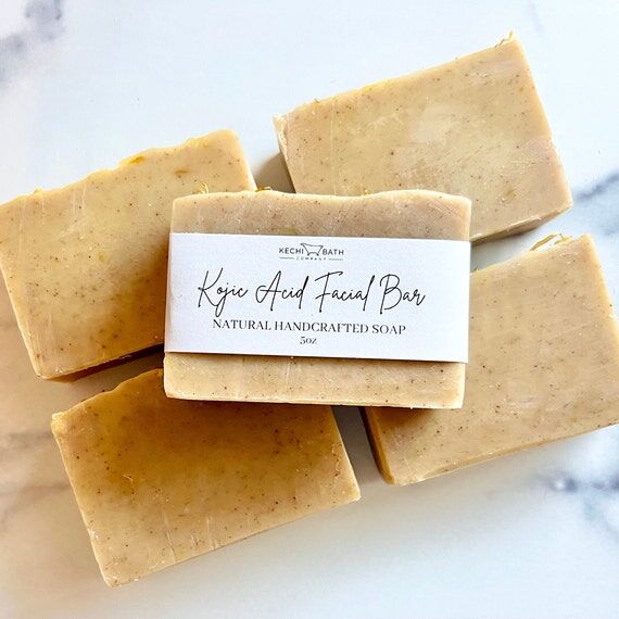 Kojic Acid Honey & Turmeric Facial Bar Soap |...