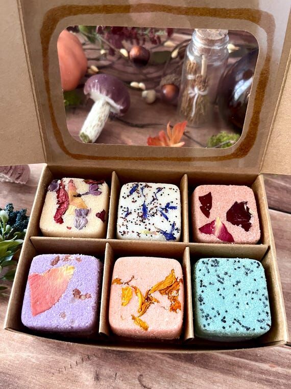 Natural Botanical Bath Bombs 12 Pack, Aromath...