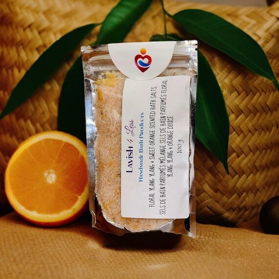 Floral Ylang Ylang & Sweet Orange Scented Bat...