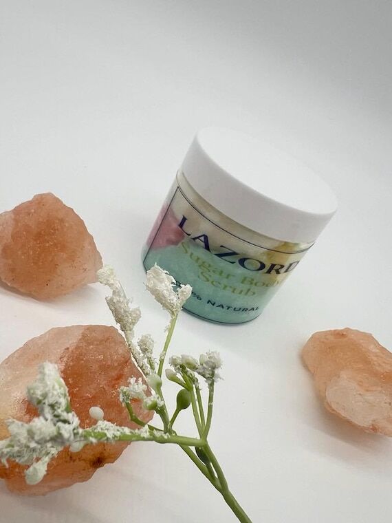 Lazard Whipped Body Scrub Mint and Orange ice...