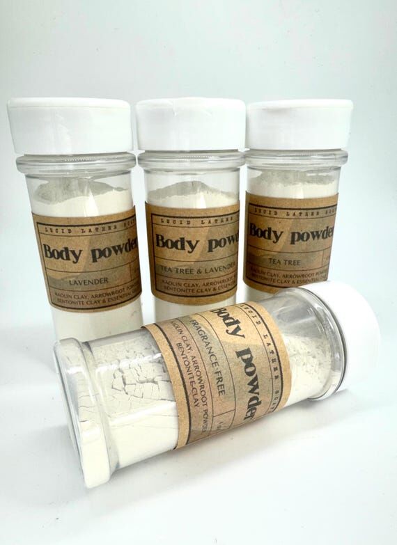 All Natural Body powder, Natural deodorant, F...