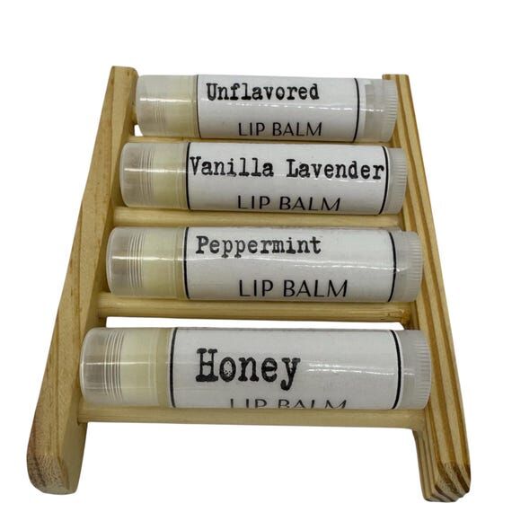All natural lip balm, Unflavored and Scented,...