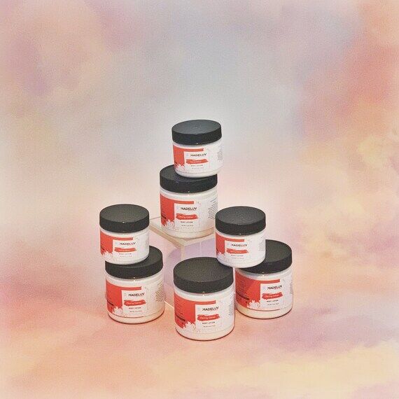Cherry Citrus Lotion, Body Lotion, Handmade L...