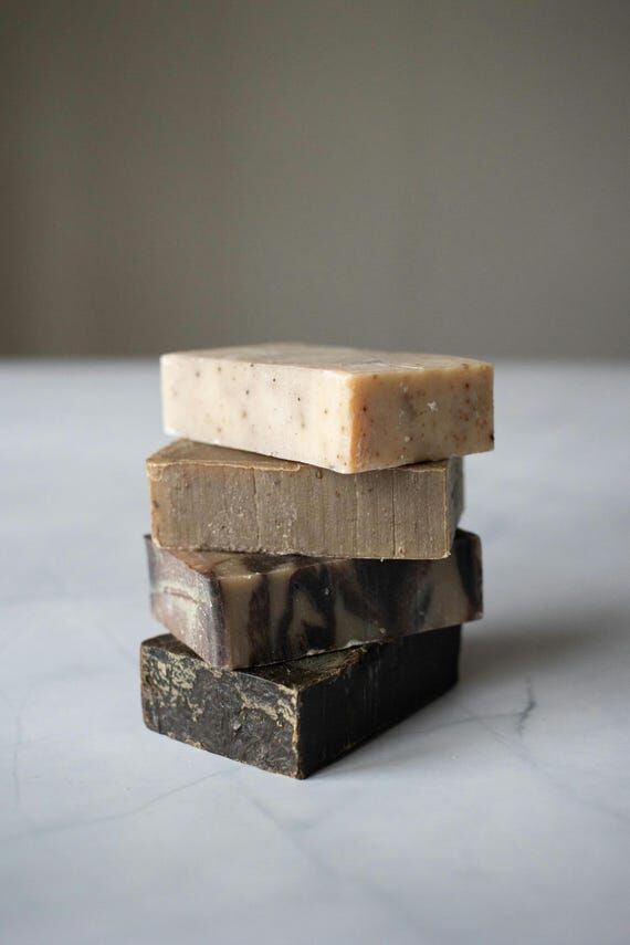 Mens Goat Milk Soap|Natural Soap Bar|Mahogany...