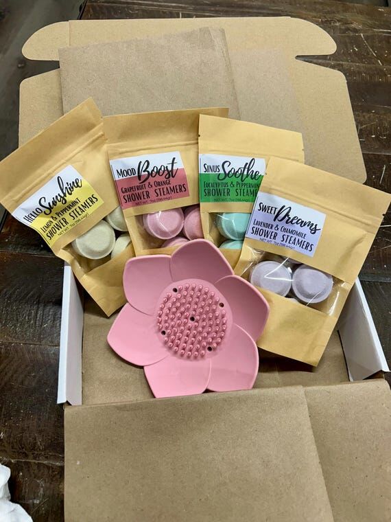 Variety pack Aromatherapy Shower Steamers: Es...