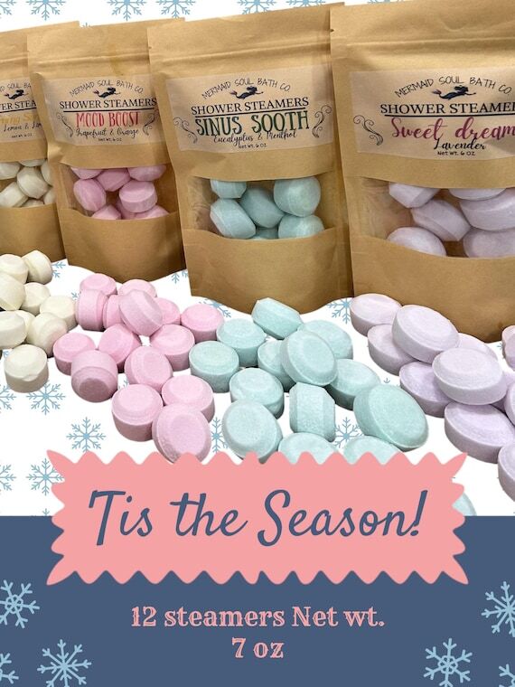 Aromatherapy Shower Steamers: Eucalyptus, Lav...