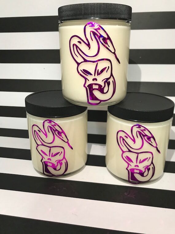 Snake and Skull Death 8 oz hand poured candle...