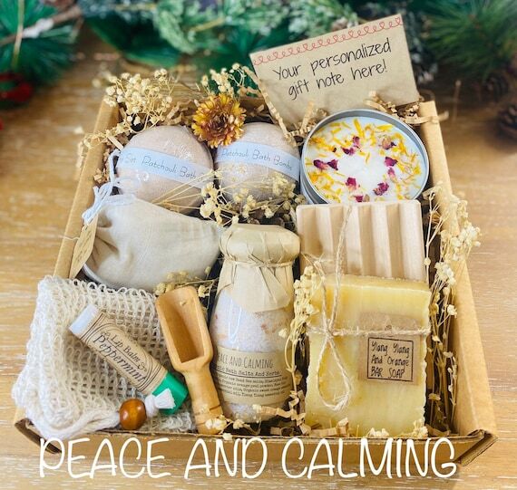 Peace and Calming, Spa Set, Organic Self-Care...