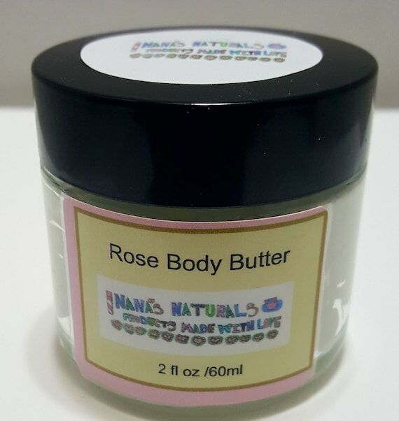 Rose Body Butter, 2, 4 or 8 oz, Rose Whipped ...