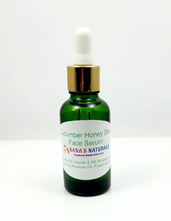 Cucumber Honey Dew Face Serum: All Natural Fa...