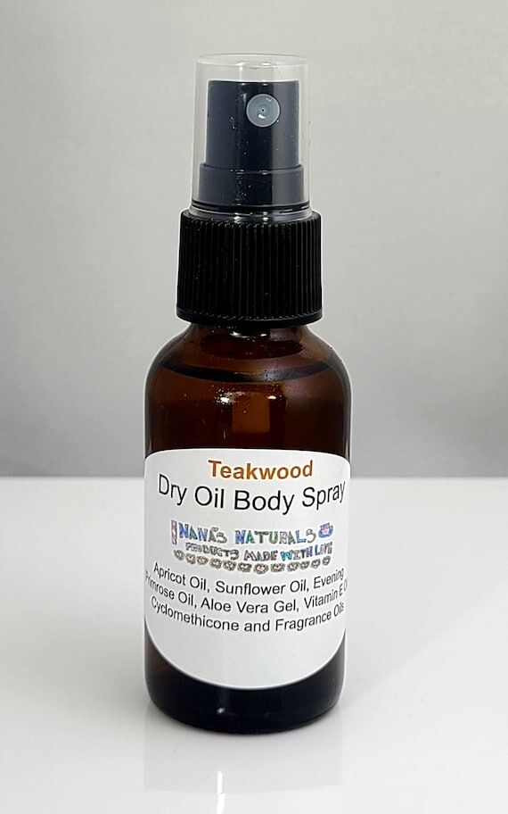 The Huntsman Teakwood Dry Oil Body Spray, Nat...
