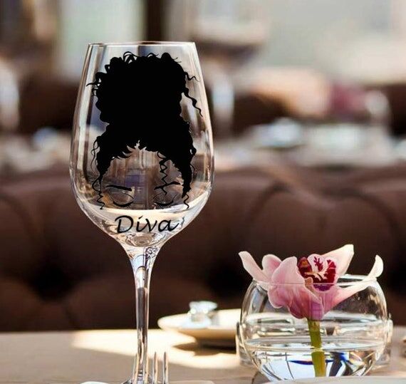 Custom| Sassy| Wine Glass| Monogram| Wine Gla...