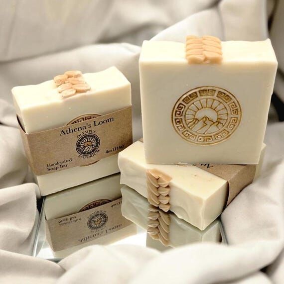 Athena's Loom Soap Bar: White Linen - Clean S...