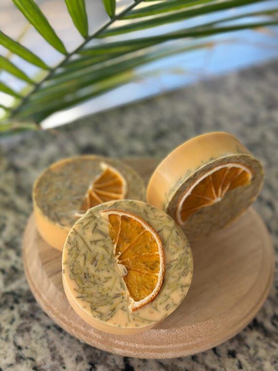 Rosemary & Orange Natural Soap – Refreshing...