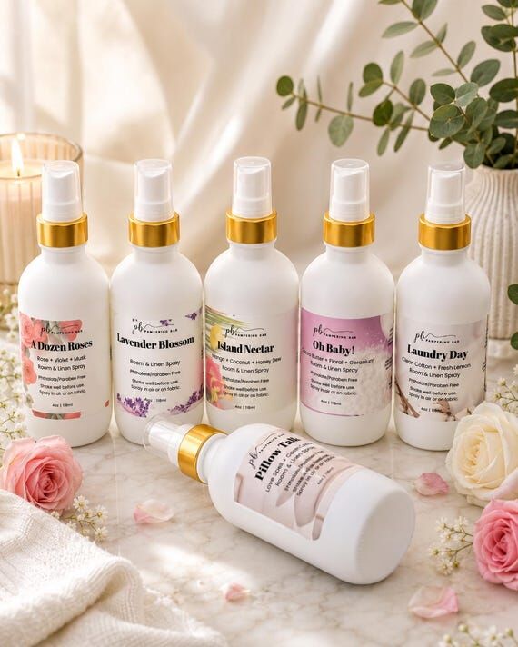 Aromatherapy Linen & Room Spray: Natural Odor...
