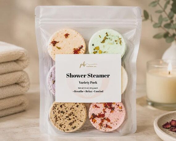Handmade Aromatherapy Shower Steamers: Essent...