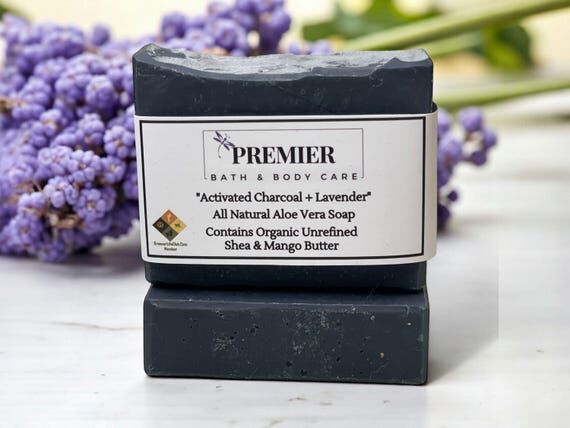 All Natural Lavender Activated Charcoal Aloe ...