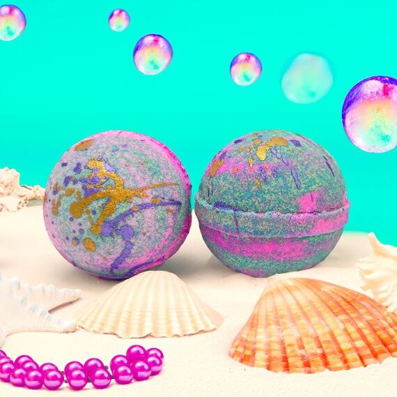 Mermaid Kiss Bath Bombs | Spa Bath Bombs, Mer...