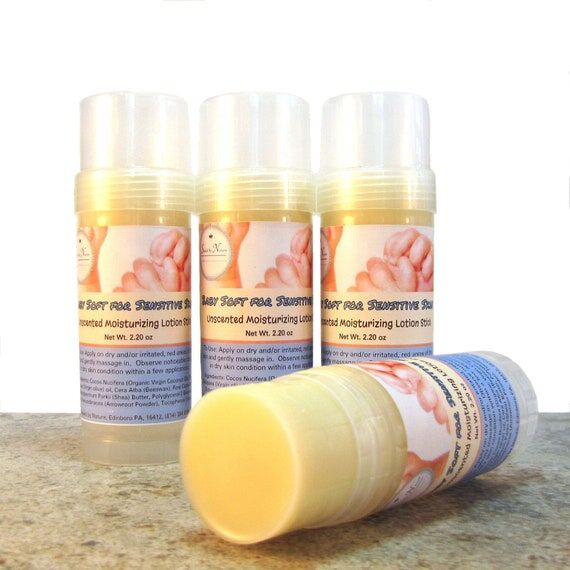 Unscented Moisturizing Stick, Baby Soft for S...