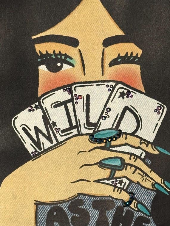 Cowgirl Denim Jacket: One-of-a-Kind Wild One,...