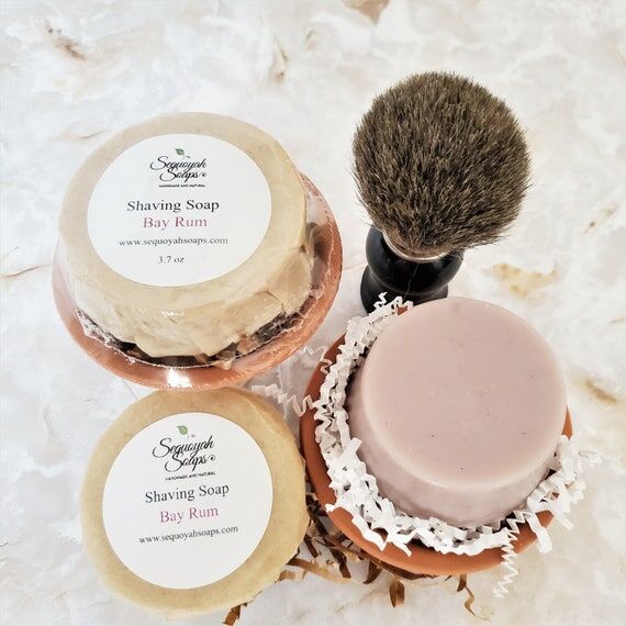 Bay Rum Shaving Soap, Shaving Soap For Men, B...