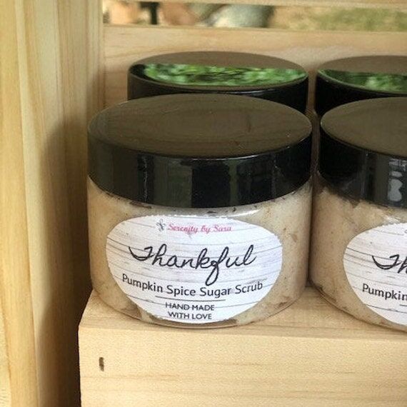 Pumpkin Spice Latte Whipped Sugar Scrub, Whip...