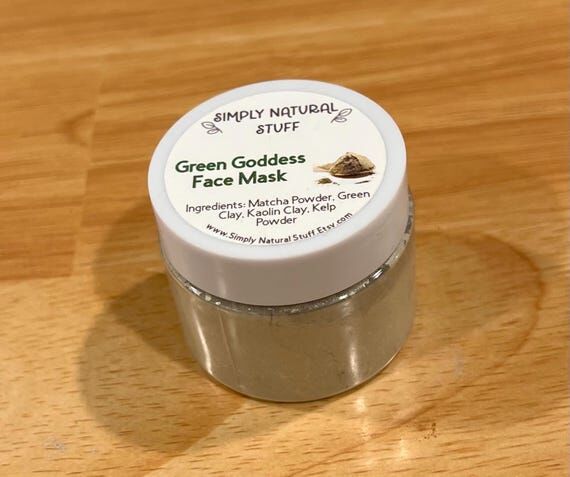 Green Goddess Face Mask, Clay Face Mask, Skin...