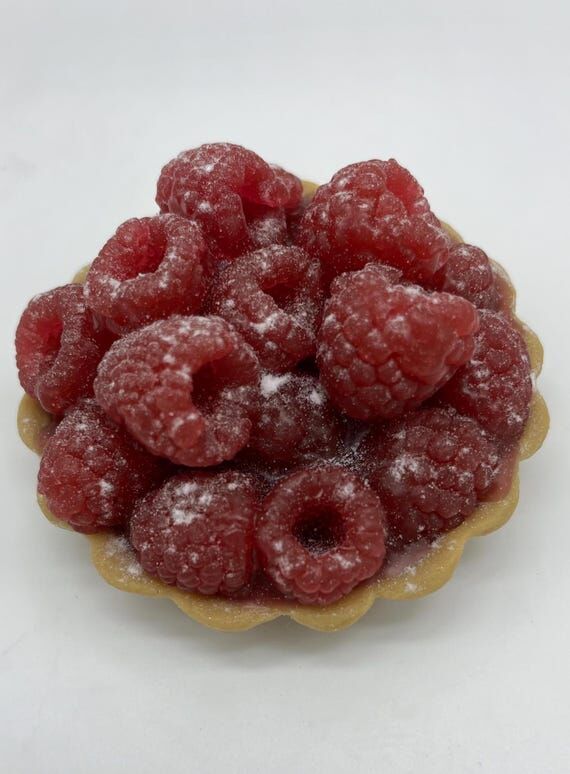Raspberry Cupcake Soap: Vegan Decorative Hand...